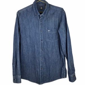 Dockers denim button down shirt